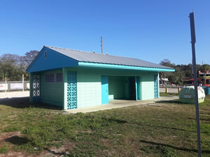 restrooms at rogers park in springville, fl